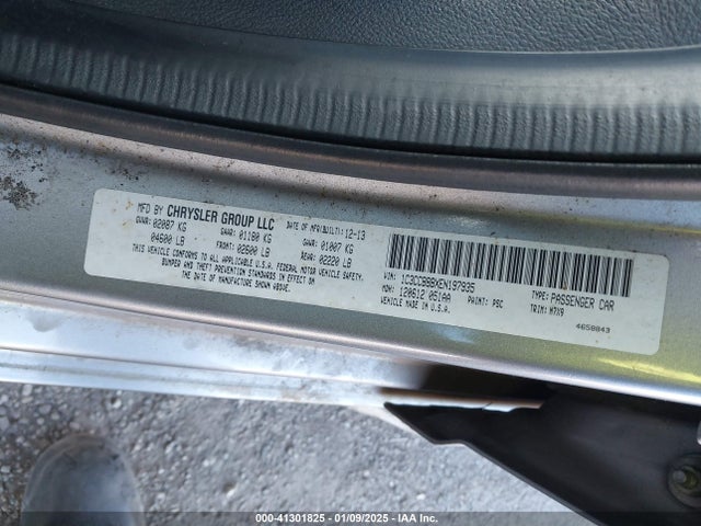 Chrysler 200 Touring 2014 1C3CCBBBXEN197935 Image 9