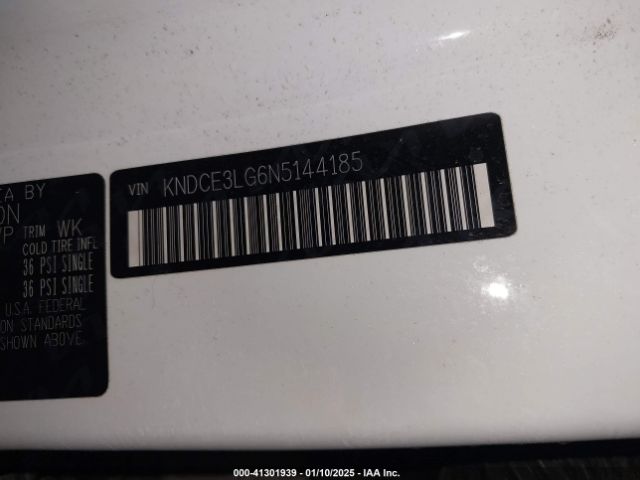 KNDCE3LG6N5144185 KIA Niro Ev Ex Premium