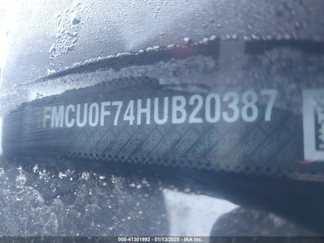Ford ESCAPE S 2017 1FMCU0F74HUB20387 Image 9