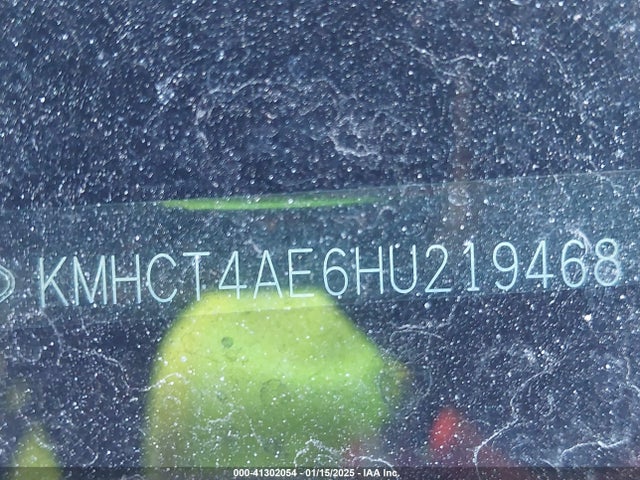 2017 HYUNDAI ACCENT KMHCT4AE6HU219468 Photo 8
