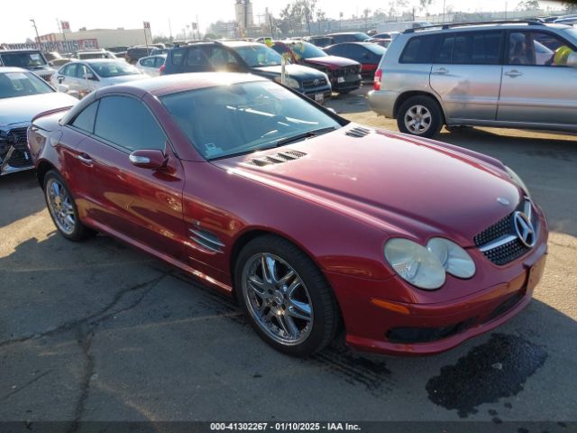 2005 MERCEDES-BENZ SL 500 WDBSK75F65F101085