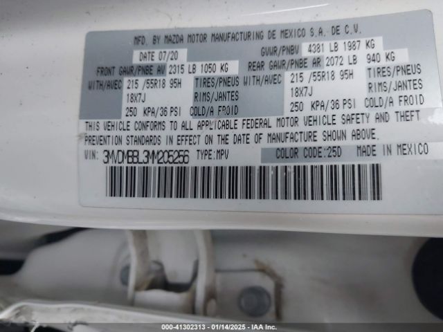 3MVDMBBL3MM205256 Mazda Cx-30 Select