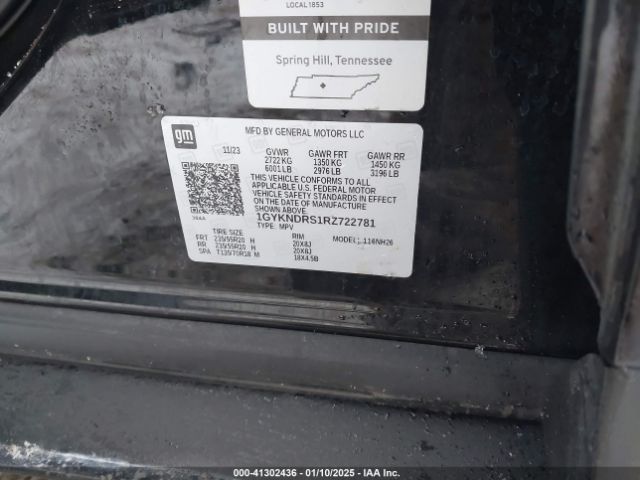 2024 CADILLAC XT5 1GYKNDRS1RZ722781 Photo 8