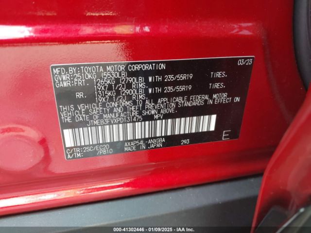 JTMEB3FVXPD131475 Toyota Rav4 Prime Xse