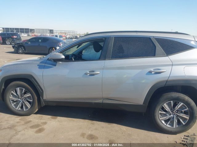 KM8JBCD16RU203687 Hyundai Tucson Hybrid Blue