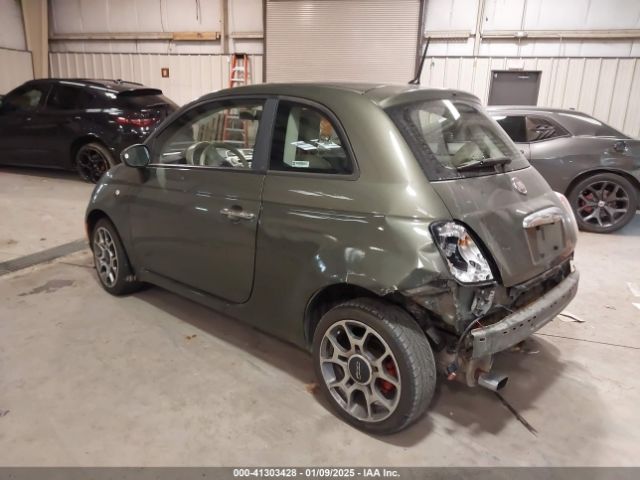 2012 FIAT 500 3C3CFFAR1CT244165 Photo 2