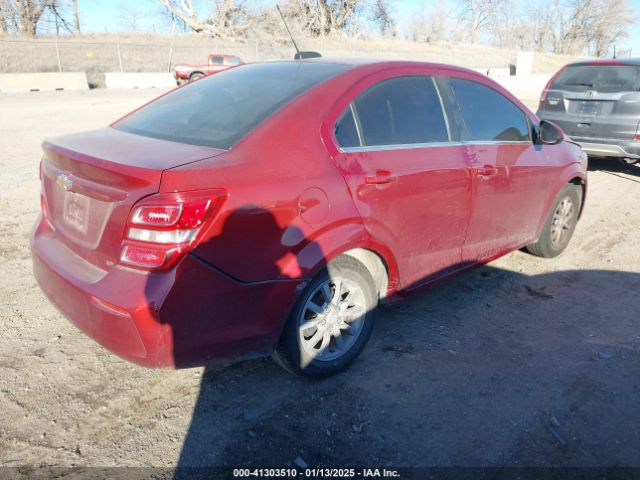 1G1JD5SH2H4121456 Chevrolet Sonic Lt Auto