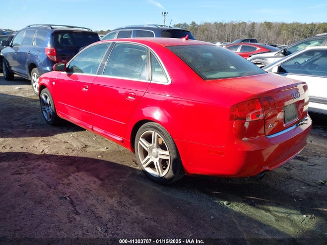 2008 AUDI A4 WAUAF78E68A090320 Photo 2
