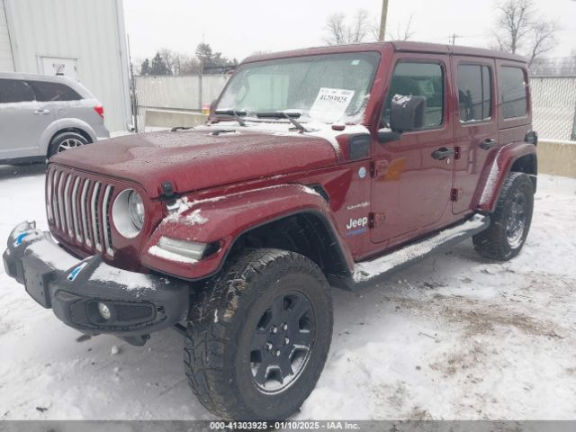 1C4JJXP67NW114621 Jeep Wrangler 4xe Unlimited Sahara 4x4