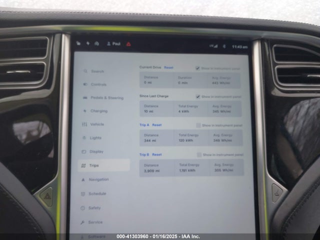 2013 TESLA MODEL S 5YJSA1CN6DFP26763 Photo 6