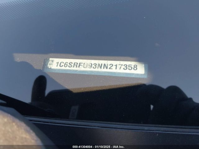 1C6SRFU93NN217358 RAM 1500 Trx