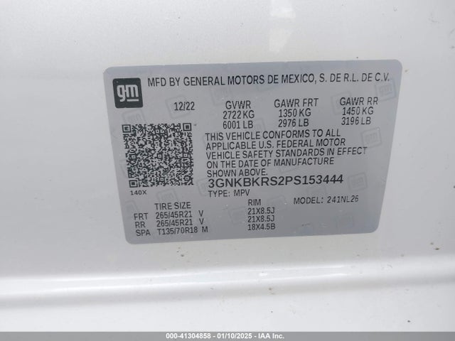 Chevrolet Blazer Awd Rs 2023 3GNKBKRS2PS153444 Image 9