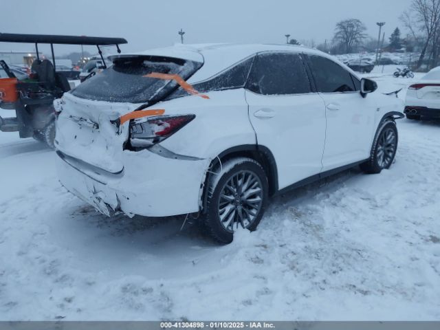 2T2YZMDA2NC311506 Lexus Rx 350 F Sport Handling