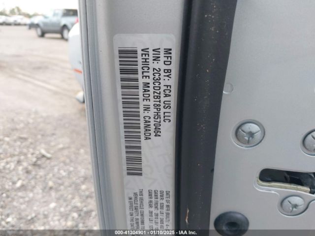 2C3CDZBT8PH570464 Dodge Challenger R/t