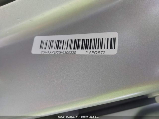 2GNAXPEXXK6305330 Chevrolet Equinox Premier