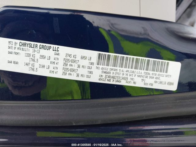 2C4RVABG7ER134929 Volkswagen ROUTAN SE