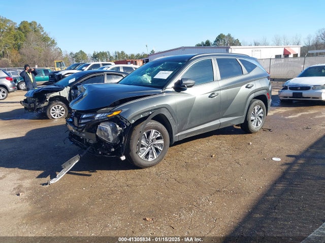 KM8JBCD11RU143446 Hyundai Tucson Hybrid Blue