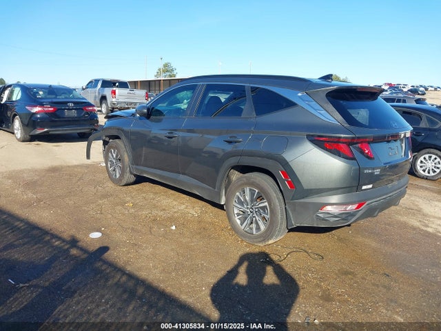 KM8JBCD11RU143446 Hyundai Tucson Hybrid Blue