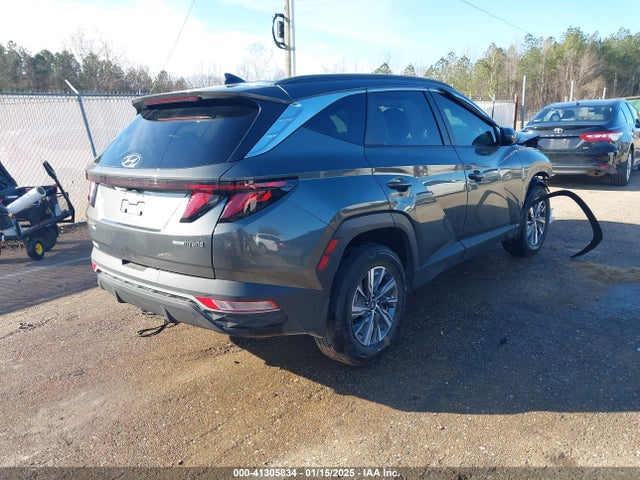 KM8JBCD11RU143446 Hyundai Tucson Hybrid Blue