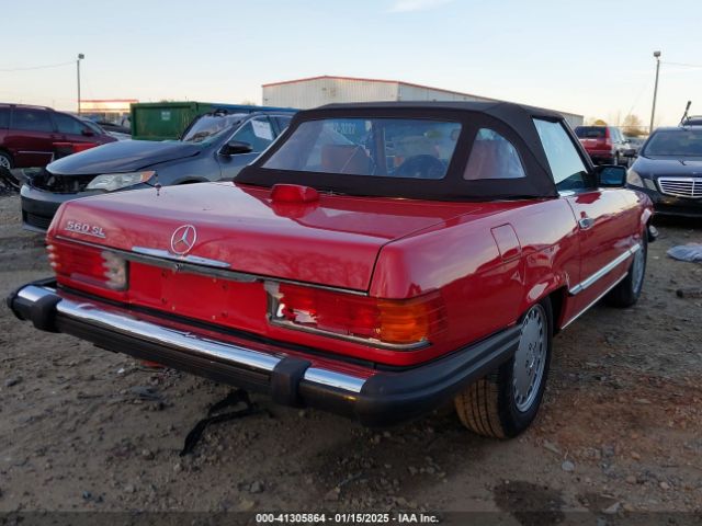 1986 MERCEDES-BENZ 560 WDBBA48D9GA051486 Photo 5