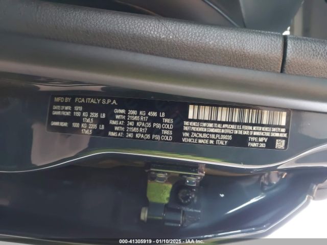ZACNJBC18LPL09035 Jeep Renegade Trailhawk 4x4
