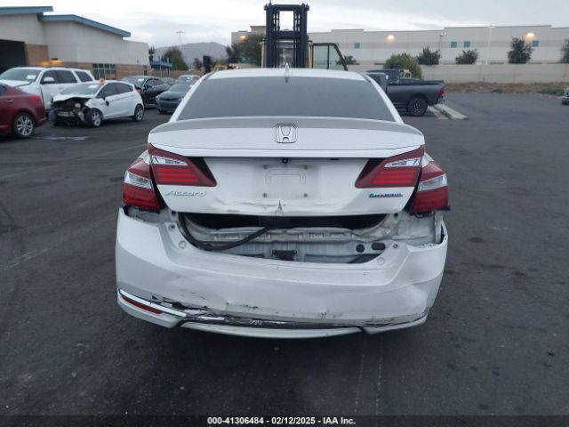 JHMCR6F58HC022653 Honda Accord Hybrid Ex-l
