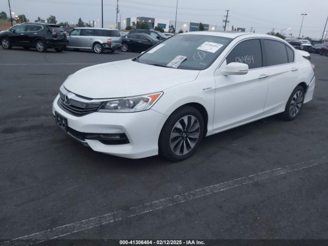 JHMCR6F58HC022653 Honda Accord Hybrid Ex-l
