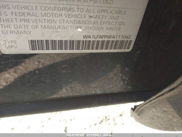 WA1LFAFP6FA111042 Audi Q5 2.0t Premium