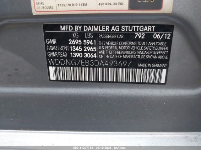 2013 MERCEDES-BENZ S 63 AMG WDDNG7EB3DA493697 Photo 8