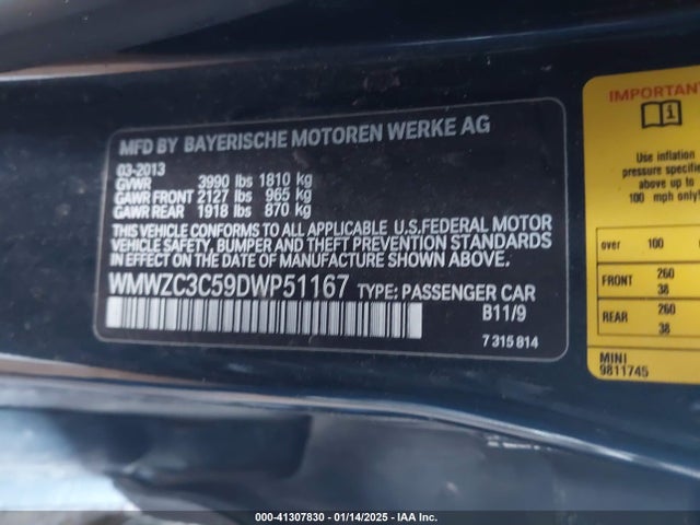 2013 MINI COUNTRYMAN WMWZC3C59DWP51167 Photo 8