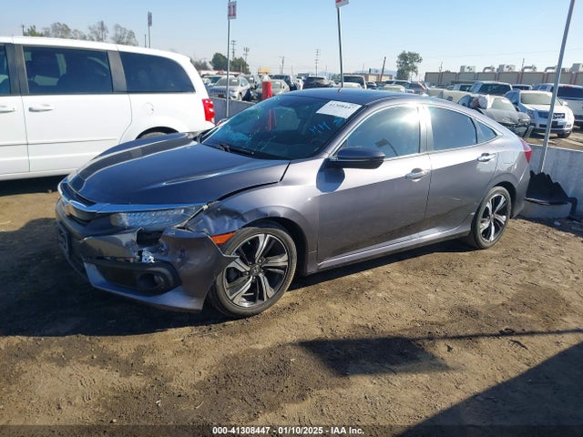 Honda Civic Touring 2017 2HGFC1F96HH644463 Image 2