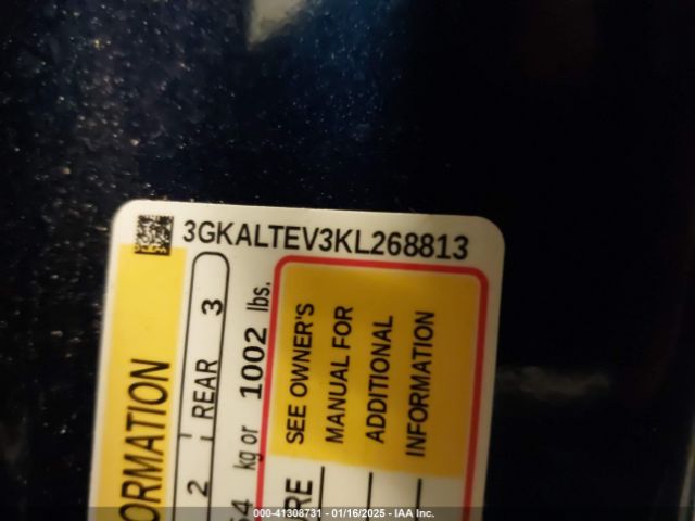 3GKALTEV3KL268813 GMC Terrain Sle