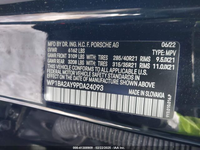 2023 PORSCHE CAYENNE COUPE WP1BA2AY9PDA24093 Photo 8