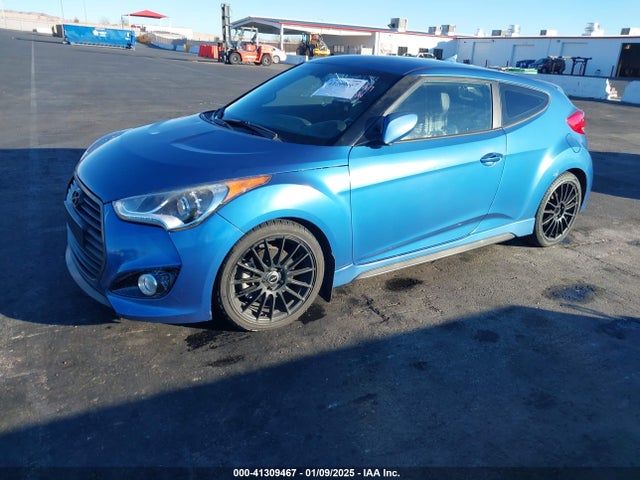 Hyundai Veloster Turbo Rally Edition 2016 KMHTC6AE6GU262444 Image 2