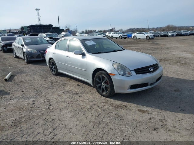 2006 INFINITI G35 SEDAN JNKCV51F06M608406