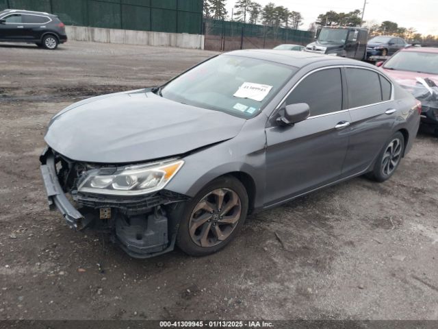 2016 HONDA ACCORD SEDAN 1HGCR2F80GA026776 Photo 1