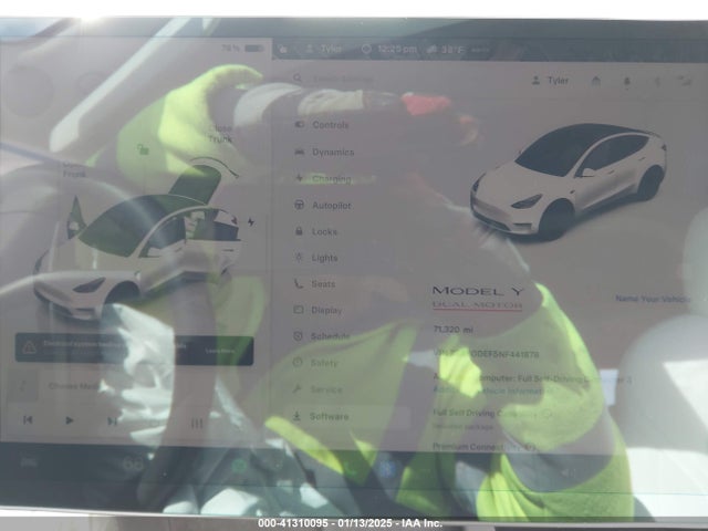 2022 TESLA MODEL Y 7SAYGDEF5NF441878 Photo 6