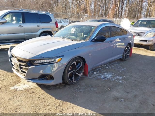 2021 HONDA ACCORD SEDAN 1HGCV1F36MA059478 Photo 1