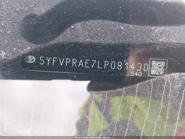 Toyota Corolla 2020 5YFVPRAE7LP081430 Image 17