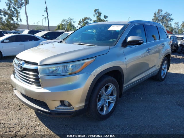 Toyota Highlander 2014 5TDDKRFH8ES061808 Image 2