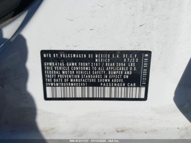 3VW5M7BU5RM002451 Volkswagen Jetta