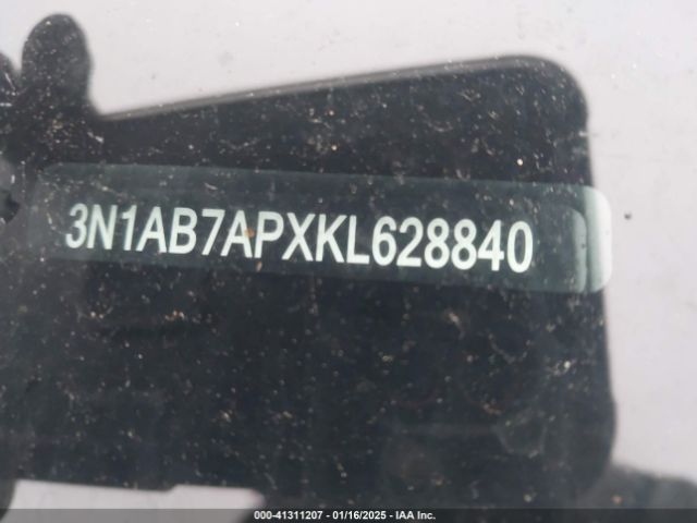 3N1AB7APXKL628840 Nissan Sentra