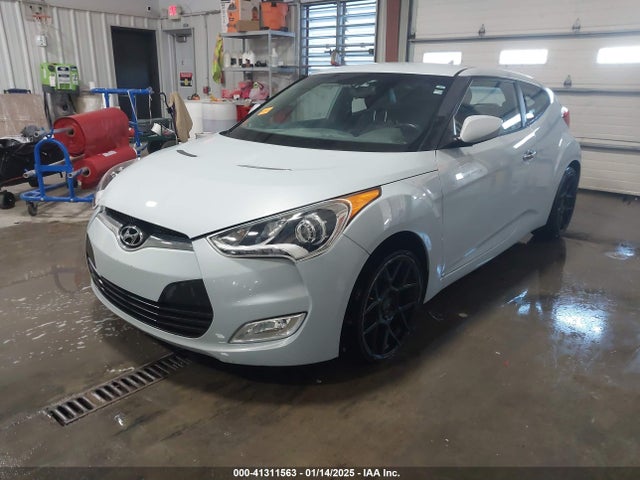 Hyundai Veloster Flex W/black 2014 KMHTC6AD6EU213961 Image 2
