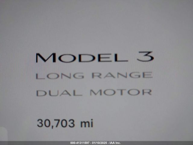 5YJ3E1EB7NF363497 Tesla Model 3 Long Range Dual Motor All-wheel Drive