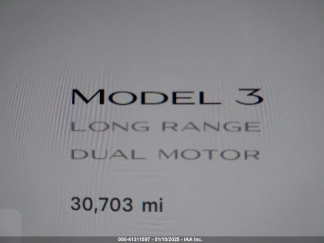 5YJ3E1EB7NF363497 Tesla Model 3 Long Range Dual Motor All-wheel Drive
