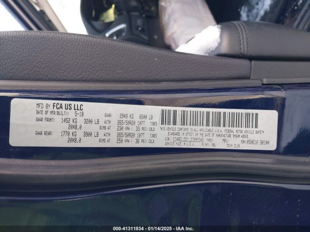 1C4RDJDG1JC395542 Dodge Durango Gt Awd