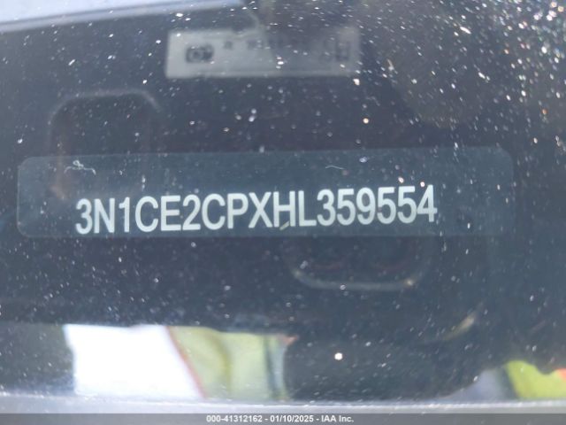 3N1CE2CPXHL359554 Nissan Versa Note Sv