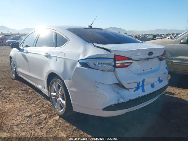 3FA6P0UU0JR204324 Ford Fusion Hybrid S
