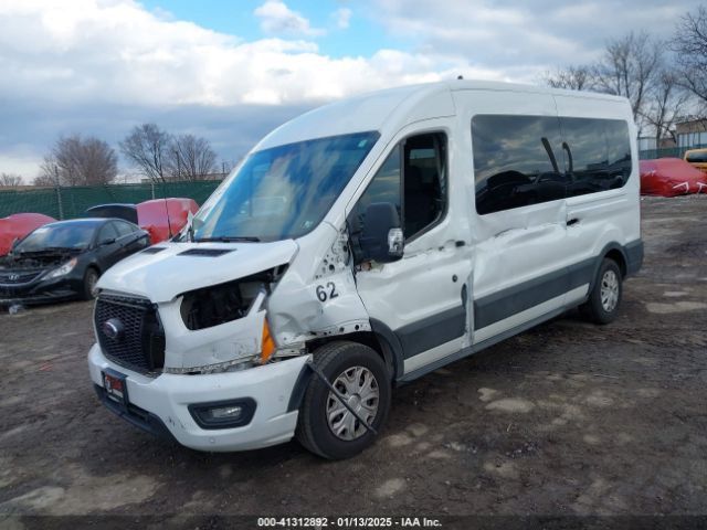 1FBAX2C82MKA32735 Ford Transit-350 Passenger Van Xlt