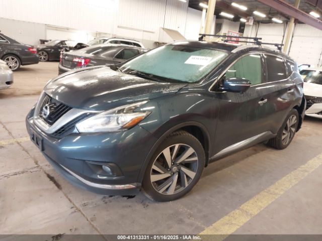 5N1AZ2MH4FN242495 Nissan Murano Platinum